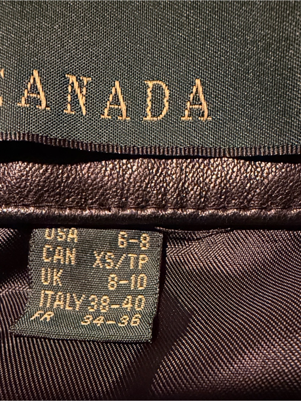 Danier Deep Brown Leather Notch-Lapel Blazer - Picture 6 of 15